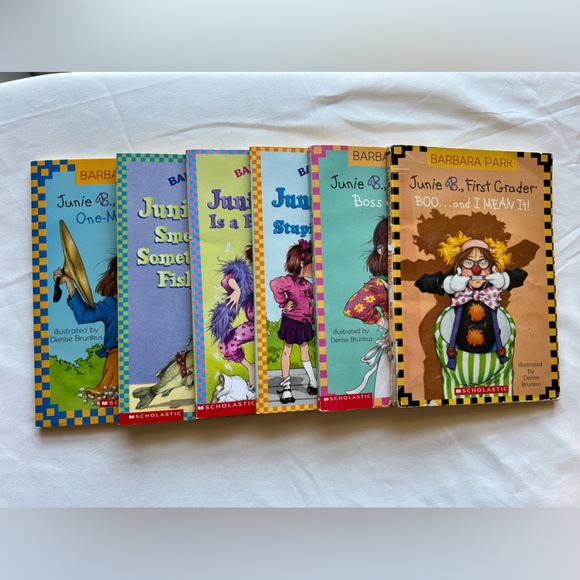 Julie B. First Grader Barbara Park six box set. - Picture 1 of 14